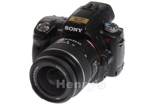 alpha a55 16 2mp dslr w 18 55mm lens used $ 1 included items sony a55 