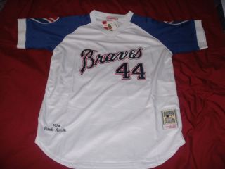 Vintage Atlanta Braves Hank Aaron Jersey L XL XXL