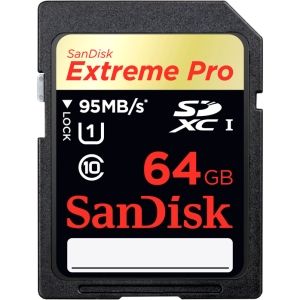 SanDisk SDSDXPA064GA75 64GB Extreme Pro SD Card SDSDXPA 064G A75