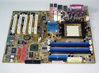 Asus A8V Deluxe SATA RAID Socket 939 Motherboard IEEE 1394