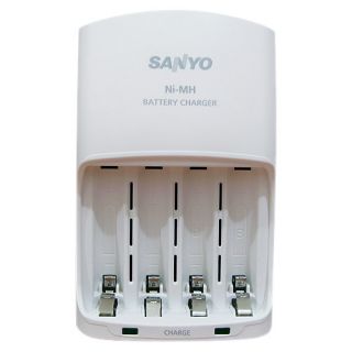 Sanyo Eneloop AA AAA NiMH Batteries Charger MultiVoltage Charge 