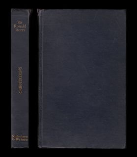 Ronald Storrs ORIENTATIONS WWI PALESTINE JERUSALEM LAWRENCE of 