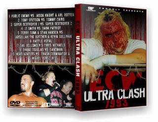   Ultra Clash 1993 DVD R Terry Funk Abdullah The Butcher Sandman