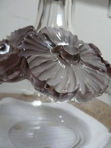   Vase s Lamps Crystal Estate of Aaron Spelling 90210 Signed