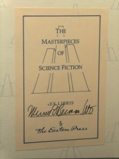 Signed Slan by A E Van Vogt Easton Press The Classic Science Fiction 