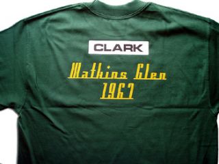 Lotus Jim Clark T Shirt F1 Lotus Grand Prix All Sizes