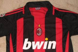 Mens Bwin Kaka Soccer Jersey Shirt AC Milan Football