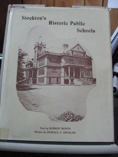 Stocktons Historic Public Schools Signed Bonta 1ED PR 0960713409 