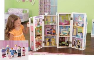   doll family new includes 27 accessory pieces includes 10 dolls