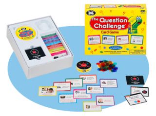 Super Duper Question Challenge Electronic Spinner Fun Educational Card 