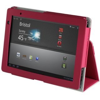Pink PU Leather Case Cover for Acer Iconia Tab A500 A501 10 1 Android 
