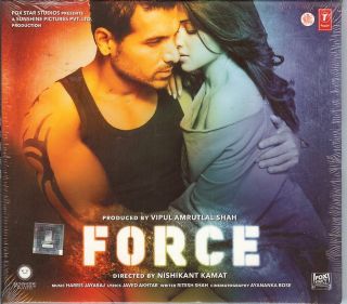 Force John Abraham Genelia Dsouza Indian Movie Music Audio CD
