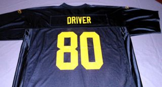 Donald Driver Green Bay Packers Jersey 3XL Navy 1929 Acme Throwback 