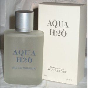 Aqua H2O Perfume Spray for Men (Acqua Di Gio) Eau De Toilette