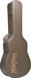 Washburn GCDNDLX Dreadnought Acoustic Guitar Deluxe Hard Case w 