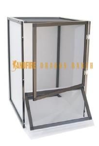 description pvc plastic and screen cage ideal for most geckos
