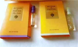 Acqua Di Parma 2 Eau de Parfum Trial size Sprays Iris Nobile 