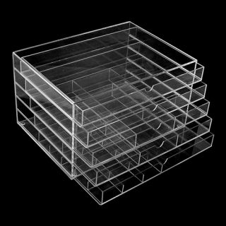 Acrylic Makeup Cosmetic Jewelry Organizer 5L Fast Shipping