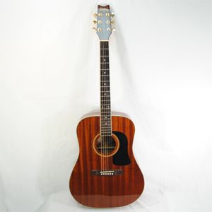   is a previously owned washburn d 100m acoustic guitar with case this