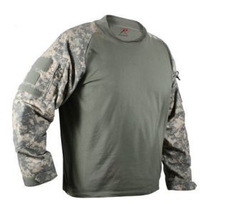 ACU Digital Camo Combat Shirt Mens Size SM 3X 90000