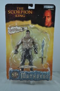 The Scorpion King Action Figure Mathayus Played by Dwayne The Rock 