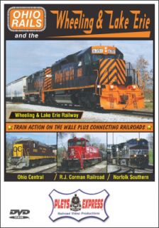   and Lake Erie Railway   W&LE with CSX NS Ohio Central   Railroad DVD