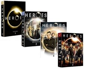 New Heroes DVD Season 1 2 3 & 4 The Complete Series Seasons 1 4