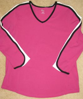   Bay Womans Clothing Active Wear Workout Exersize Top Shirt