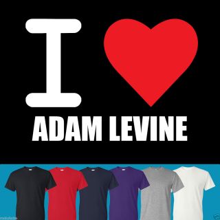Adam Levine T Shirt Maroon 5 Tee Small Medium Large Extra Large