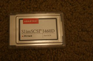 Adaptec Slim SCSI Adapter PC Card 1460 D