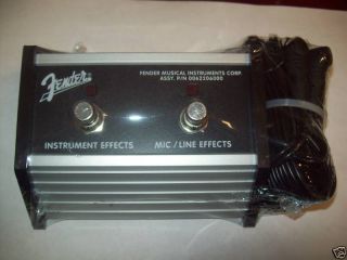 Fender 2 Button Footswitch for Acoustasonic 30 Jr DSP