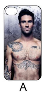 Adam Levine Hard Back Case Cover for iPhone 4 4S 5 Maroon 5