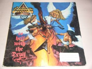 Stryper to Hell with The Devil 1986 Vinyl Record LP