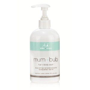 Aden + Anais Mum + Bub Hair & Body Wash 12 Oz For Baby Fresh Fermented 