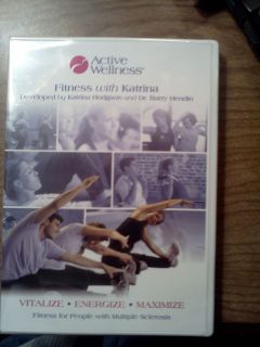 Active Wellness FITNESS WITH KATRINA DVD for People w Multiple 