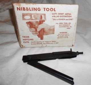 0016 adel tool co nibbling punch nibbler