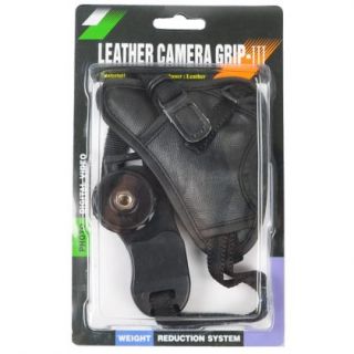 Adjustable Leather Grip Hand Screw Strap Belt for SLR Digital 