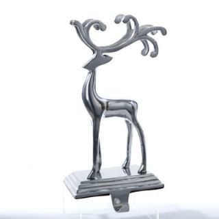 Kurt Adler item # IN0606* 10 silver reindeer stocking holder