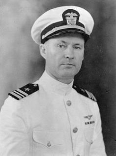 Charles Rosendahl Autograph Vice Admiral Navy Saratoga Patoka WWL WWll 
