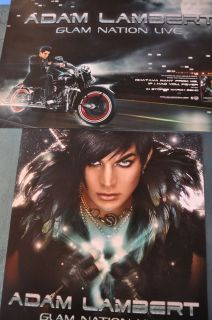 Adam Lambert Promo Poster Flat 12 x17 Glam Nation Live