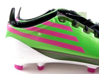 Adidas F50 Adizero TRX FG Green Pink Soccer Cleats Men