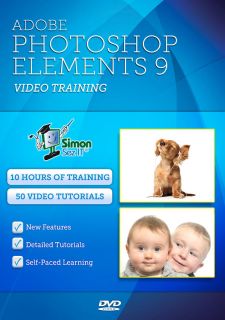 Adobe Photoshop Elements 9 Video Training Tutorials 10 Hours of Videos 