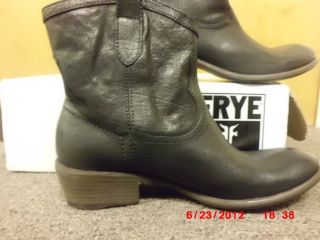 Frye Women Carson Shortie Black Size 8 5 B Retail 159$