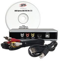   save your old video tapes from vhs to dvd with this ads tech dvd
