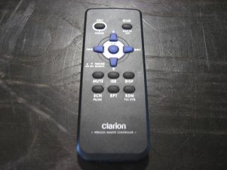Clarion DXZ675USB Car Stereo Audio Remote Control