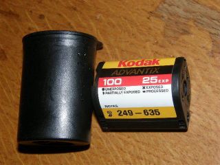 APS Camera Film Kodak Advantix 100 Film 25 Exposures IX 240