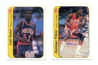 Mint 1986 87 Fleer Basketball Stickers Complete Set Michael Jordan RC 