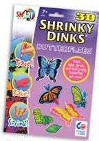 butterflies shrinky dinks in 3 d all kinds of 3 d butterflies to trace 