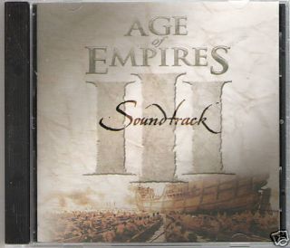 AGE OF EMPIRES III SOUNDTRACK 27 TRACK MUSIC CD ONLY NO DVD EXC COND 