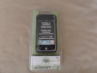 Agent18 Protective Hard Case Cover for 1st Generation iPhone   Black 